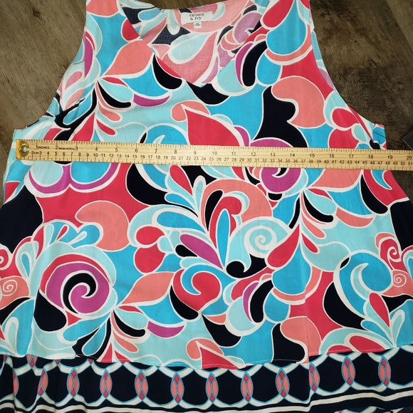 Crown & Ivy, NWT Women's Sleeveless Shirt Medium - Picture 8 of 9